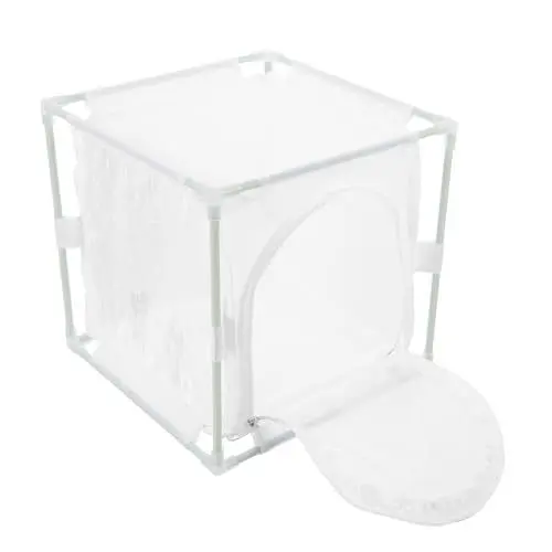 Produktbild: LOORGVEL Schmetterlings Habitat Käfig Tragbarer Faltbarer Insektenbeobachtungskäfig Für Zucht Von Schmetterlingen Raupen Und Anderen Kleinen Tieren Multifunktionales Terrarium Für