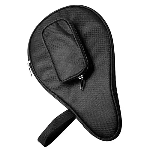 Produktbild: LOORGVEL Tischtennisschläger Tasche Oxford Stoff Tragetasche Mit Reißverschluss Für Tischtennis Schläger Leichte Und Praktische Aufbewahrungstasche Für Sport Für Kinder Und Erwachsene