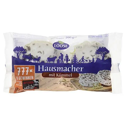 Produktbild: Loose Hausmacher Handkäse mit Kümmel, 200g