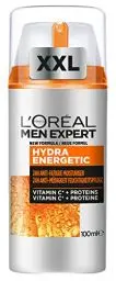 Produktbild: L'Oréal Men Expert XXL Gesichtspflege gegen müde Haut für Männer, Belebende Feuchtigkeitscreme 24H Anti-Müdigkeit, Gesichtscreme für Herren mit Vitamin C, Hydra Energy, (Amazon Exclusive), 1 x 100 ml