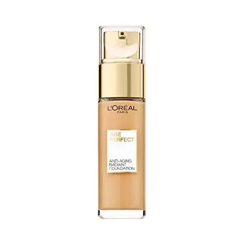 Produktbild: L'Oréal Paris Age Perfect Feuchtigkeitsspendendes Make-up in Nr. 230 vanille doree, für reife Haut und einen strahlenden Teint, mit LSF 17, 30 ml