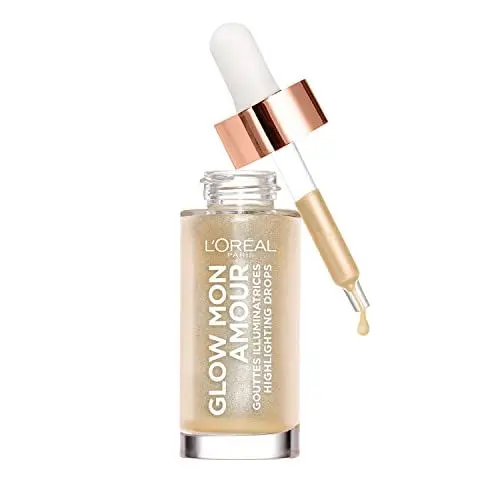 Produktbild: L'Oréal Paris Flüssiger Highlighter für einen frischen Teint, Glow mon Amour Highlighting Drops, 01 Sparkling Love, 1 x 15 ml
