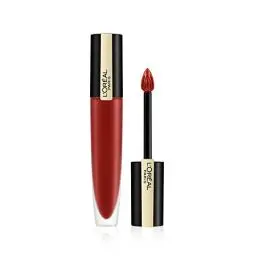 Produktbild: L'Oréal Paris Flüssiger Lippenstift mit Matt Finish, Ultra-leichter und hochpigmentierter Ink-Lippenstift, Rouge Signature, Nr. 115 I Am Worth It, 1 x 7 ml
