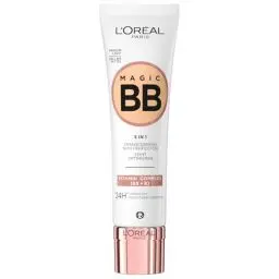 Produktbild: L'Oréal Paris Getönte Tagescreme, Für 24h Feuchtigkeit und einen ebenmäßigen Teint, Magic BB Teint Optimierer, Nr. 03 Medium Light (Mittel Hell), 1 x 30 ml