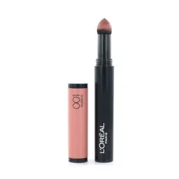 Produktbild: L'Oréal Paris Infaillible Lippenstift X3 Matte, 001 Silencio - Puder Lipstick mit ultra-weichem Applikator - farbintensives, mattes Finish & 8h Halt, 1er Pack