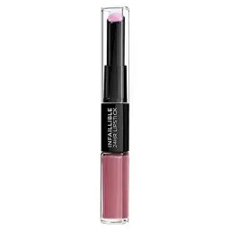 Produktbild: L'Oréal Paris Lippen Make-up Infaillible Lippenstift, 213 Toujours Teaberry /Liquid Lipstick für 24 Stunden volle Lippen mit feuchtigkeitsspendendem Lippenpflege - Balsam, 1er Pack