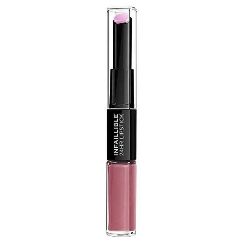 Produktbild: L'Oréal Paris Lippen Make-up Infaillible Lippenstift, 213 Toujours Teaberry /Liquid Lipstick für 24 Stunden volle Lippen mit feuchtigkeitsspendendem Lippenpflege - Balsam, 1er Pack