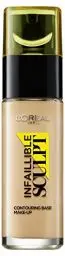 Produktbild: L'Oréal Paris Make Up Infaillible Sculpt, 03 Medium Dark - Contouring Base mit 24h Halt & optimaler Anpassung an den Hautton, 1er Pack (1 x 29 ml)