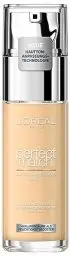 Produktbild: L'Oréal Paris Make up, Flüssige Foundation mit Hyaluron und Aloe Vera, Perfect Match Make-Up, Nr. 1.N Ivoire/Ivory, 30 ml