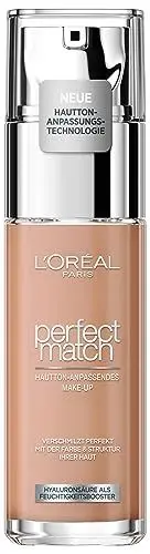 Produktbild: L'Oréal Paris Make up, Flüssige Foundation mit Hyaluron und Aloe Vera, Perfect Match Make-Up, Nr. 2.R/2.C Rose Vanilla, 30 ml