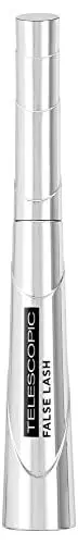 Produktbild: L'Oréal Paris Mascara, Schwarze Wimperntusche für Falsche-Wimpern-Effekt, False Lash Telescopic, Nr. 00 Schwarz, 1 x 9 ml