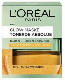 Produktbild: L'Oréal Paris Tonerde Absolue Glow Maske für ein klares, strahlendes Hautbild, 50 ml
