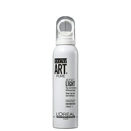 Produktbild: L'Oréal Professionnel Paris Tecni.ART Ring Light, Glanzspray, glänzendes Finish, für glatte & ultra-glänzende Looks, 150 ml