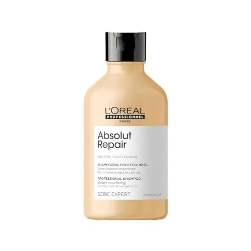 Produktbild: L'Oréal Professionnel Reparierendes Haarshampoo für strapaziertes und trockenes Haar, Mit Quinoa, Serie Expert, Absolut Repair Shampoo, 300 ml