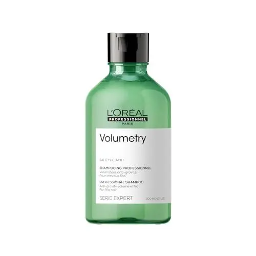 Produktbild: L'Oréal Professionnel Volumengebendes Haarshampoo für feines Haar, Mit Intra-Cylan und Push-up-Effekt, Serie Expert, Volumetry Shampoo, 300 ml