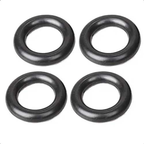 Produktbild: LoreenCar 2 Stück Auto Universaler Schalldämpfer Auspuff Aufhänger Buchse Kit 60mm O-Ring Auspuffaufhängungssatz Universaler Auspuff Hänger Kit (60mm-2)