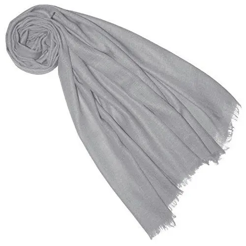 Produktbild: Lorenzo Cana Damen Pashmina Schal Schaltuch 100% Kaschmir Kaschmirschal Kaschmirtuch Kaschmirpashmina Grau 7835777