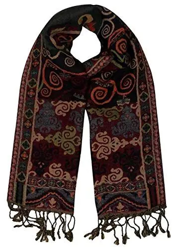 Produktbild: Lorenzo Cana Damenschal Schaltuch Wollschal Schal jacquard gewebt 100% Wolle vom Merino Lamm Naturfasern 78586