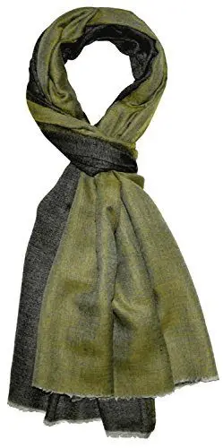 Produktbild: Lorenzo Cana Herren Wendeschal Schal Schaltuch 100% Kaschmir leicht kuschelweich Kaschmirschal Kaschmirtuch Double Face zweifarbig Grün - 7850511