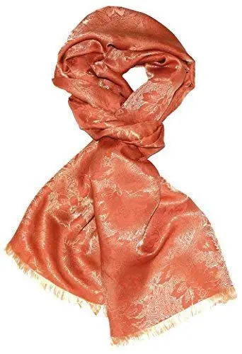 Produktbild: Lorenzo Cana Herrenschal Maennertuch Damastwebung florales Paisleymuster Viskose und Seide 55 cm x 190 cm 890611177