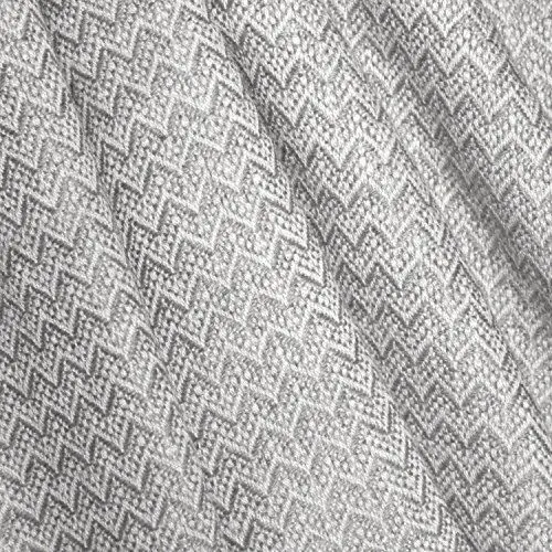 Produktbild: Lorenzo Cana Luxus Kaschmirdecke, 100% Kaschmir, grau, flauschig weiche Wohndecke, Decke handgewebt, Sofadecke Wolldecke - 96119