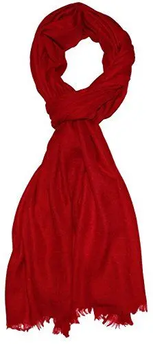 Produktbild: Lorenzo Cana Roter Herrenschal Schaltuch 100% Kaschmir Kaschmirschal Kaschmirtuch Schaltuch Männerschal Herrenschal 70 cm x 200 cm - 783051177