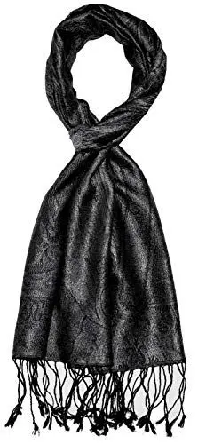Produktbild: Lorenzo Cana Seidenschal für Männer Schal 100% Seide gewebt Herrenschal elegant Paisley Muster Ton in Ton