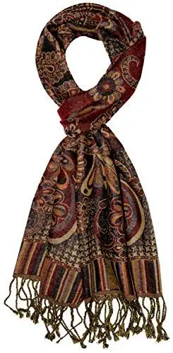Produktbild: Lorenzo Cana - Herren Schal aus weicher Wolle vom Merinolamm Paisleymuster bunt mehrfarbig 35 cm x 160 cm Wollschal Wolltuch Herrenschal Männerschal 784021177