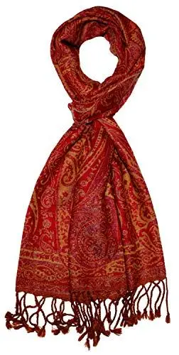 Produktbild: Lorenzo Cana - Herren Schal aus weicher Wolle vom Merinolamm Paisleymuster mehrfarbig 35 cm x 160 cm Wollschal Wolltuch Herrenschal Männerschal 784031177