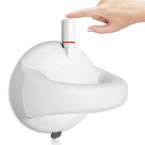 Produktbild: LORESJOY Haltegriff mit Saugnapf, Haltegriffe Dusche Ohne Bohren, Haltegriffe für Senioren, Badewannengriff Portable Mobiler Haltegriff Bad Tragbarer Duschgriff WC Rutschfreier Haltegriff