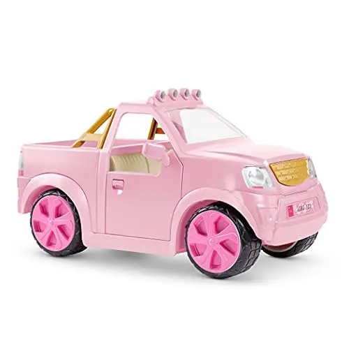 Produktbild: Lori Geländewagen Set, Zubehör für 15 cm Puppen – Auto Puppenzubehör mit Accessoires und mehr – Spielzeug für Kinder ab 3 Jahre