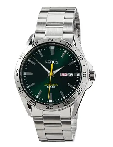 Produktbild: Lorus Herren Analog Automatik Uhr mit Metall Armband RL483AX9