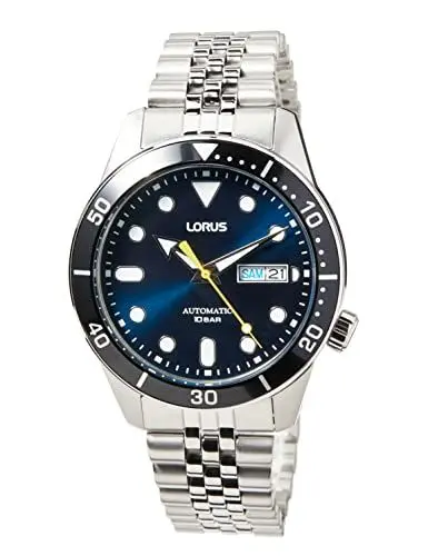 Produktbild: Lorus Herren Analog Automatisch Uhr mit Metall Armband RL447AX9