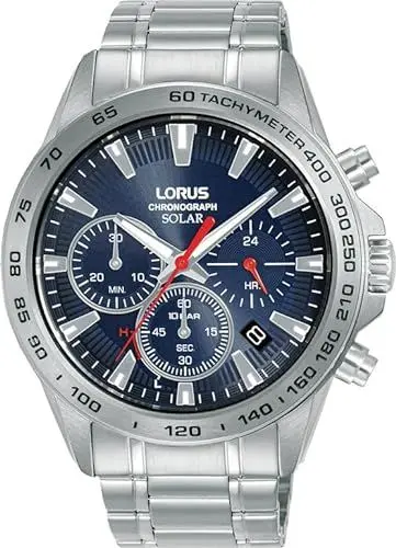 Produktbild: LORUS Herren Analog Quarz Uhr mit Edelstahl Armband RZ503AX9