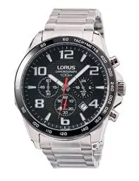 Produktbild: Lorus Sport Herren-Uhr Chronograph Edelstahl mit Metallband RT351CX9