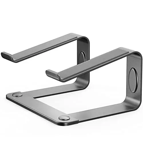Produktbild: LORYERGO Laptop-Ständer - Ergonomische Laptop-Halterung für den Schreibtisch, Notebook-Ständer, kompatibel mit den meisten 10-15.6