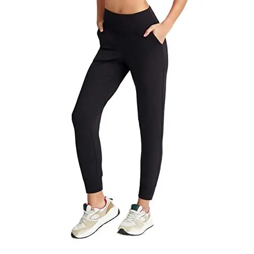 Produktbild: LOS OJOS Damen Joggers Trainingsanzug, Schwarz, XL EU