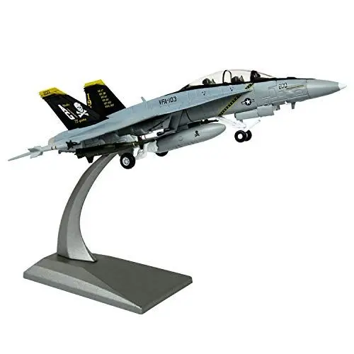 Produktbild: Lose Fun Park 1:100 Militärische Modellflugzeug F/A-18 Hornet Druckgusslegierung Kampfflugzeugmodell