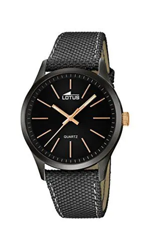 Produktbild: Lotus Herren Analoger Quarz Uhr mit Echtes Leder Armband 18165/2