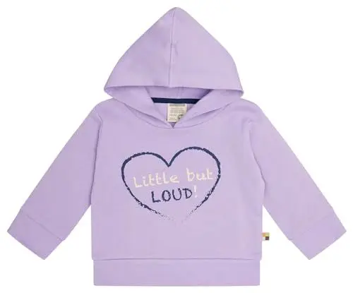 Produktbild: loud + proud Hoodie mit Druckmotiv, aus Bio Baumwolle, GOTS Zertifiziert