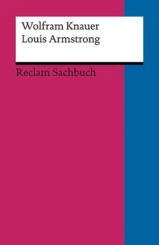 Produktbild: Louis Armstrong (Reclams Universal-Bibliothek)
