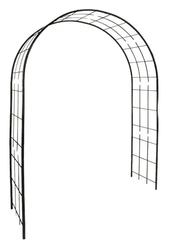 Produktbild: Louis Mühle 3006 Rosenbogen für Kletterpflanzen Metall Eisen antik 180 x 50 x 250 cm, Fer vieilli