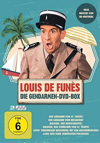 Produktbild: Louis de Funes - Gendarmen DVD Box