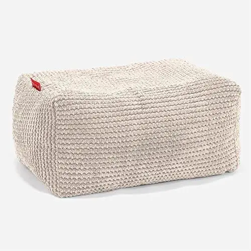 Produktbild: Lounge Pug, Fußhocker Pouf, Pom-Pom Creme