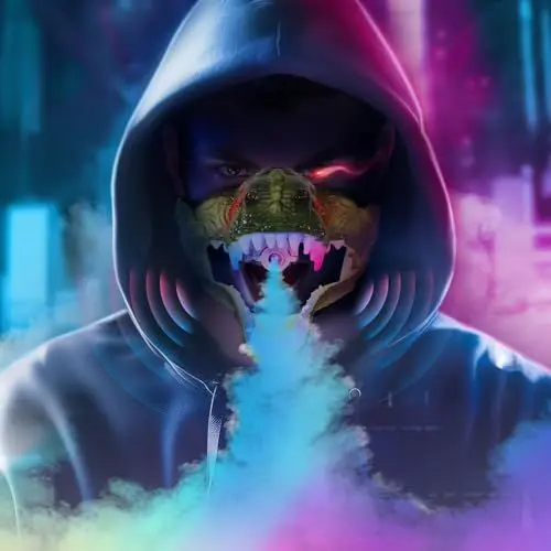Produktbild: Lovchil LED Maske weihnachtsspielzeug, Grinch Maske Erwachsene mit Spray und LED weihnachtsmaske für Maskerade Cosplay beleuchtete Gesichtsmaske für Kinder Männer Frauen Weihnachten Party