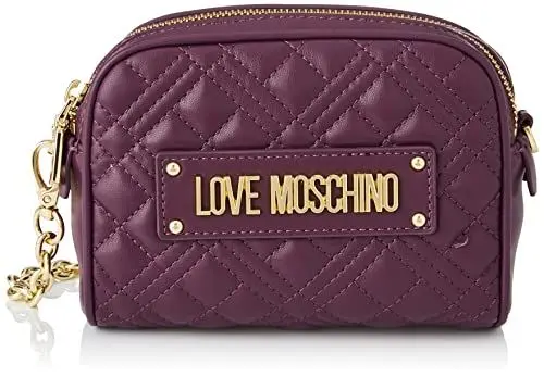 Produktbild: Love Moschino Damen Borsa Quilted Pu Viola Umhngetasche, violett