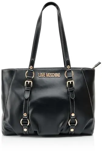 Produktbild: Love Moschino Damen Einkaufstasche, Schwarz