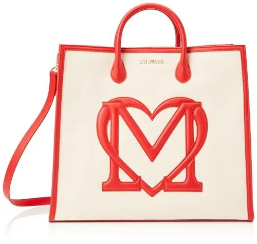 Produktbild: Love Moschino Damen Schultertasche, Mehrfarbig Schultertasche, Mehrfarbig