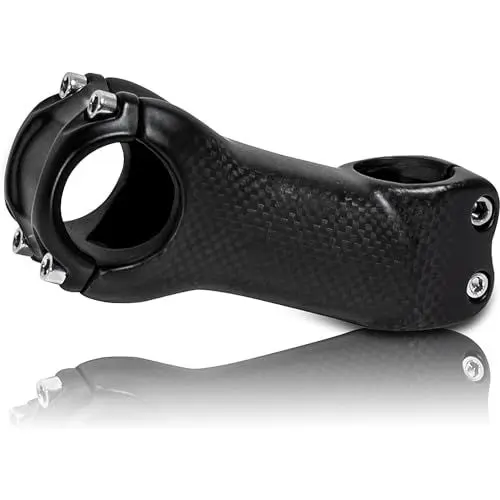 Produktbild: LOVEJIA rxl sl vorbau Carbon rennrad Mountainbike vorbau Carbon MTB Lenker Riser 110mm 3K Matt Lenker vorbau 31,8 6 Grad Fahrrad MTB vorbau Carbon 110mm für Faltrad,E-Bike,BMX, Fixie, Trekkingrad