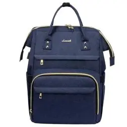 Produktbild: LOVEVOOK Rucksack Damen, Wasserdicht Laptop Rucksack 15,6 Zoll Groß Backpack Schulrucksack Tasche Mädchen Teenager, Rucksäcke Daypacks für Schule Arbeit Uni Business Büro Blau